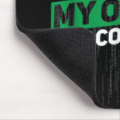 Entwickler Sysadmin Engineer Hacker Nerd Admin Cod Mousepad (Ecke)