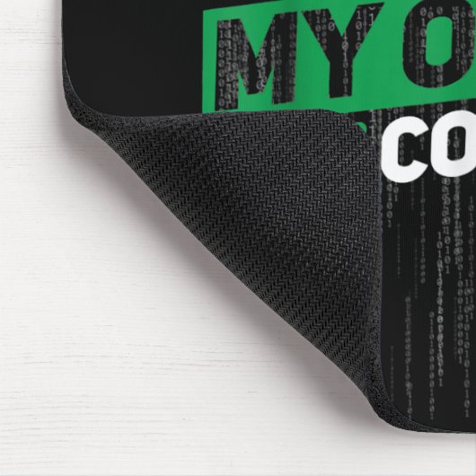 Entwickler Sysadmin Engineer Hacker Nerd Admin Cod Mousepad (Ecke)