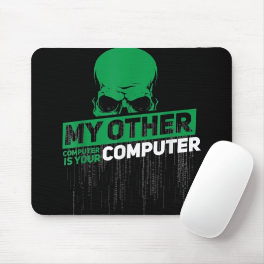 Entwickler Sysadmin Engineer Hacker Nerd Admin Cod Mousepad (Mit Mouse)