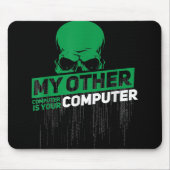 Entwickler Sysadmin Engineer Hacker Nerd Admin Cod Mousepad (Vorne)