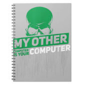 Entwickler Sysadmin Engineer Hacker Nerd Admin Cod Notizblock (Vorderseite)