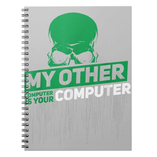 Entwickler Sysadmin Engineer Hacker Nerd Admin Cod Notizblock (Vorderseite)