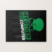 Entwickler Sysadmin Engineer Hacker Nerd Admin Cod Puzzle (Horizontal)