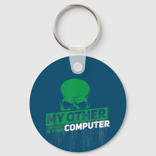 Entwickler Sysadmin Engineer Hacker Nerd Admin Cod Schlüsselanhänger (Vorderseite)