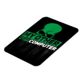 Entwickler Sysadmin Ingenieur Hacker Nerd Administ Magnet (Linke Seite)