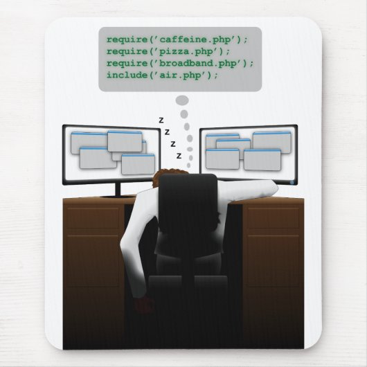 Entwickler-Traum Mousepad (Vorne)