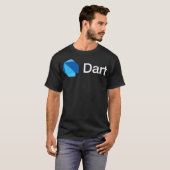 Entwickler von Dart Programmiersprachen-Programmie T-Shirt (Vorne ganz)