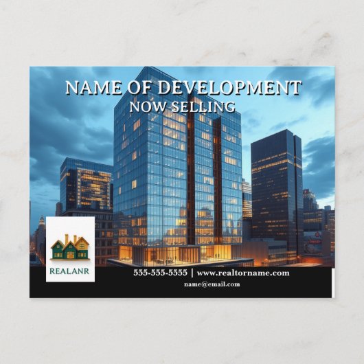 Entwicklerwerbung Postkarte (Vorderseite)