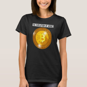 Entwicklung der Evolution der Kryptowährung T-Shirt