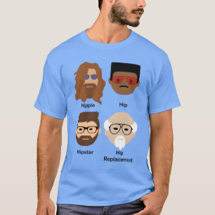 Entwicklung der Hüftersatzoperation Jungen T-Shirt