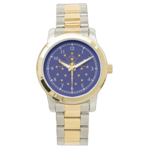 Entwicklung der Indiana State Flag Watch Armbanduhr