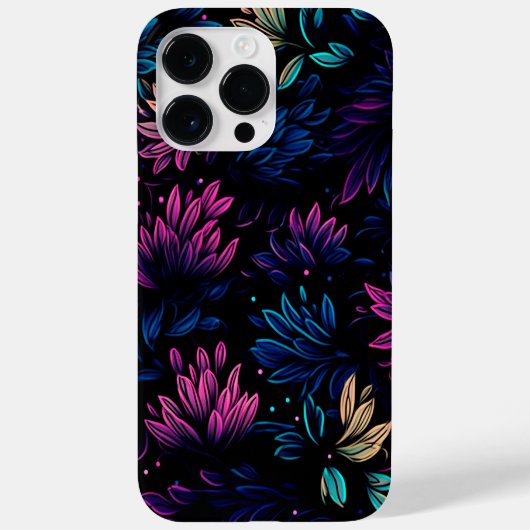 ENTWICKLUNG DER MIDNIGHT LUMINOUS-BLUME Case-Mate iPhone HÜLLE (Rückseite)
