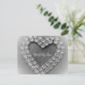 ENTWICKLUNG DER ROMANTISCHEN EINLADUNG (Stehend Vorderseite)