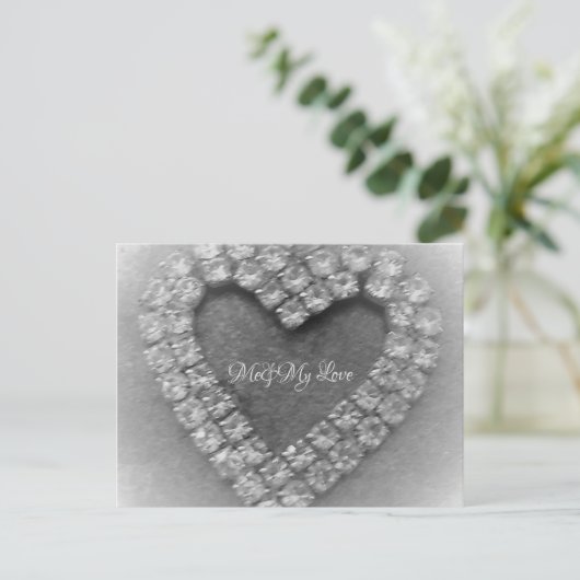 ENTWICKLUNG DER ROMANTISCHEN EINLADUNG (Stehend Vorderseite)