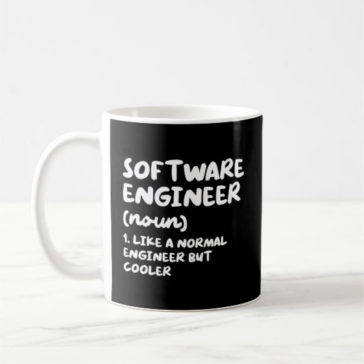 Entwicklung der Softwareentwicklung Kaffeetasse (Links)