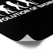 Entwicklung des Badminton Poster (Ecke)