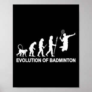 Entwicklung des Badminton Poster