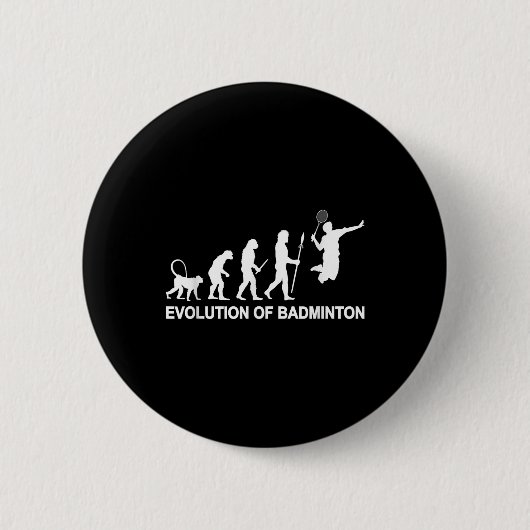 Entwicklung des Badmintons Button (Vorderseite)