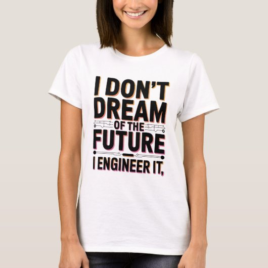 Entwicklung des Designs des zukünftigen Software-E T-Shirt (Vorderseite)