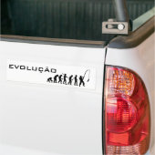 ENTWICKLUNG des FISCHFANGS Autoaufkleber (Auf Lkw)