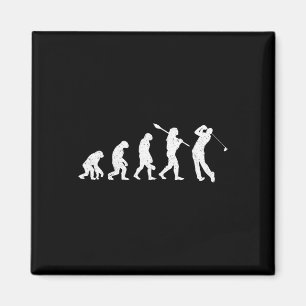 Entwicklung des Golfers - Papa Opa Golf Liebhaber Magnet