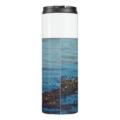 Entwicklung des Logos für Naturgalerien und Seagul Thermosbecher (Rückseite)