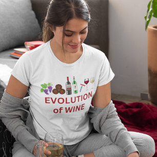 Entwicklung des Weins T-Shirt