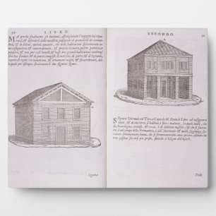 Entwicklung des Wohnungsbaus, aus 'Della Architett Fotoplatte