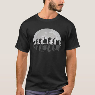 Entwicklung eines Spielers bei Moonlight-Gamer T-Shirt