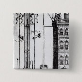 Entwicklung Roberts Boyles der Wasserpumpe Button (Vorderseite)