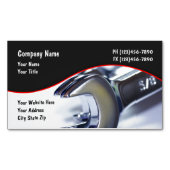 Entwicklung von Automobildienstleistungen Magnetische Visitenkarte (Vorderseite)