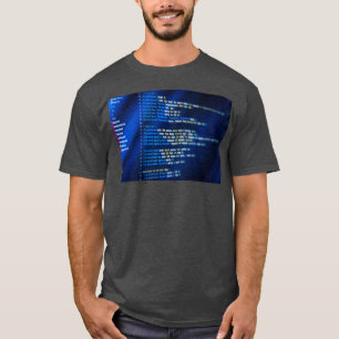 Entwicklung von HTML- und CSS-Code T-Shirt