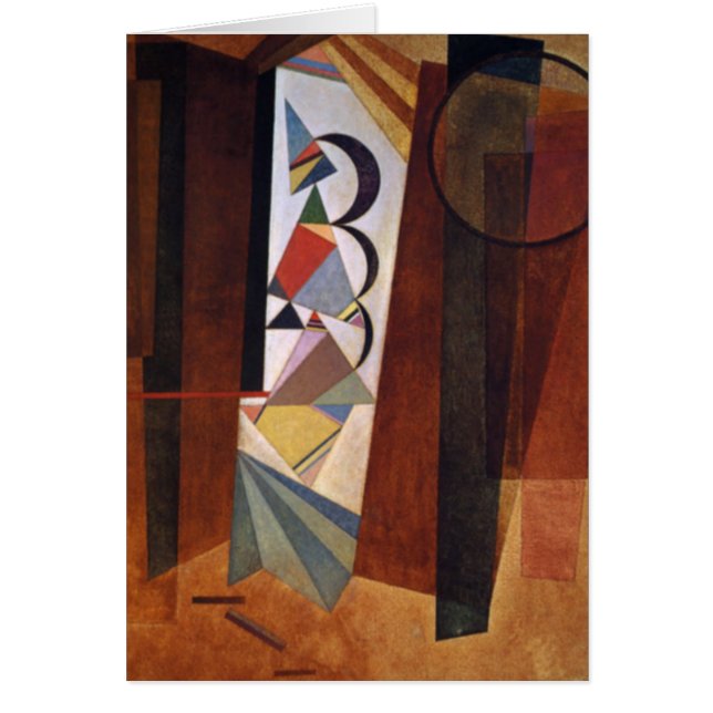 Entwicklung von Kandinsky in der braun-Abstrakten  (Vorne)