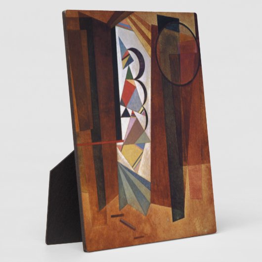 Entwicklung von Kandinsky in der braun-Abstrakten  Fotoplatte (Seite)