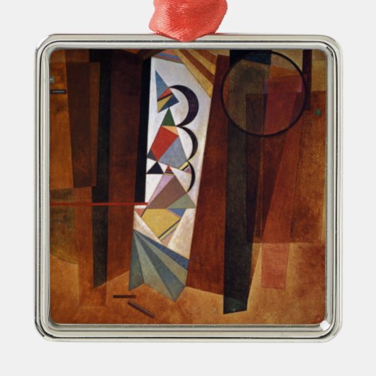 Entwicklung von Kandinsky in der braun-Abstrakten  Ornament Aus Metall (Vorne)