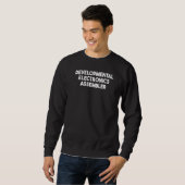 Entwicklungsleiter Elektronikmontage Sweatshirt (Vorne ganz)