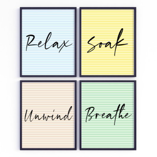 Entwindung der Schrift Poster an der Wand