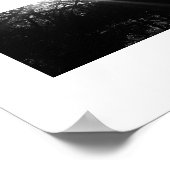 Entwined Hawaii Black and White Fotografy Poster (Ecke)