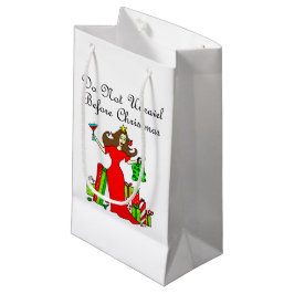 Entwirren Sie nicht sich vor Weihnachten - Kleine Geschenktüte