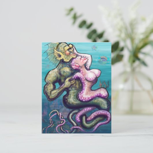 entwöhnt postkarte (Stehend Vorderseite)