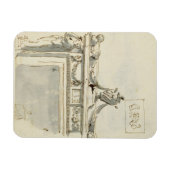 Entworfen für einen Kamin (Stift & Tinte) und wurd Magnet (Horizontal)