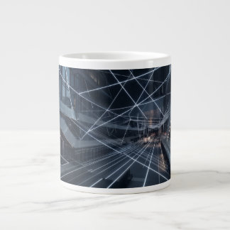 Entworfen Jumbo-Tasse