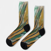 Entworfene Socke (Linkes Detail)