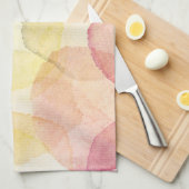 Entworfener abstrakter Hintergrund mit Watercolor Küchentuch (Viertel Falte)