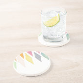 Entworfener Aquarellhintergrund Getränkeuntersetzer (Seite)