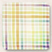 Entworfener Aquarellkunsthintergrund, Untersetzer (Vorderseite)