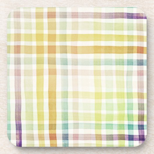 Entworfener Aquarellkunsthintergrund, Untersetzer (Vorderseite)