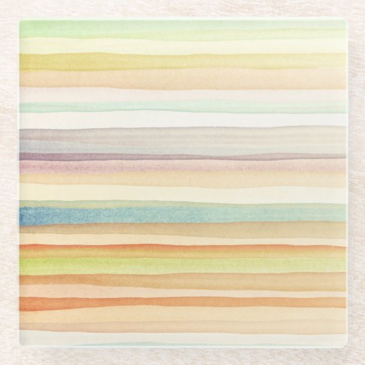 Entworfener Kunsthintergrund. Benutztes Aquarell Glasuntersetzer (Vorderseite)