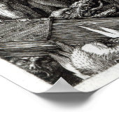 Entwürdigung der Hölle oder Christi Poster (Ecke)