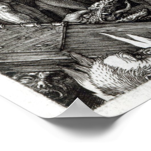 Entwürdigung der Hölle oder Christi Poster (Ecke)